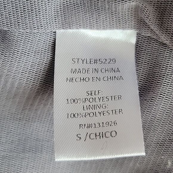 Amber Blue sleeveless sequined mini party dress Women's Size S - Picture 10 of 12